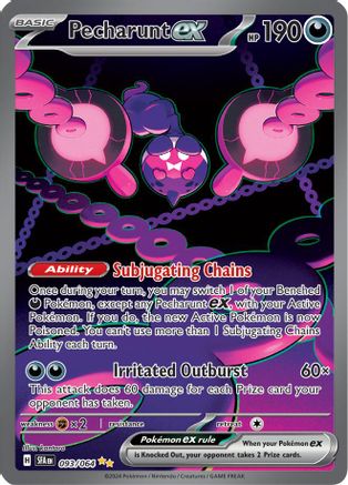 Pecharunt ex - 093/064 93 - SV Shrouded Fable Holofoil - Poke-Collect