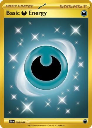 Basic Darkness Energy 98 - SV Shrouded Fable Holofoil - Poke-Collect