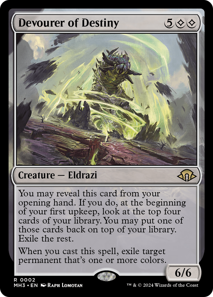 Devourer of Destiny (MH3-002) - Modern Horizons 3 Foil - Poke-Collect