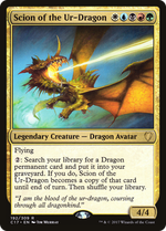 Scion of the Ur-Dragon (C17-192) - Commander 2017 - Poke-Collect