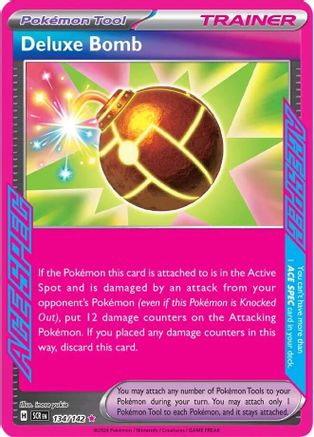 Deluxe Bomb 134 - SV07 Stellar Crown Holofoil - Poke-Collect