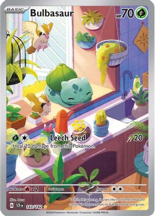 Bulbasaur 143 - SV07 Stellar Crown Holofoil - Poke-Collect