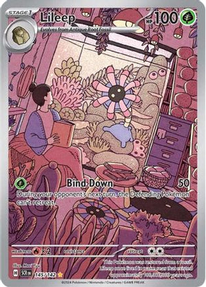 Lileep - 145/142 145 - SV07 Stellar Crown Holofoil - Poke-Collect