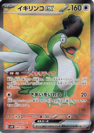 Squawkabilly ex - 089/071 - SV2P Snow Hazard Holofoil - Poke-Collect
