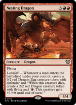 Nesting Dragon (OTC-176) - Outlaws of Thunder Junction Commander - Poke-Collect