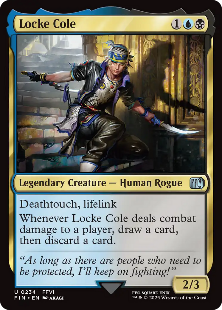 Locke Cole (FIN-234) - FINAL FANTASY - Poke-Collect