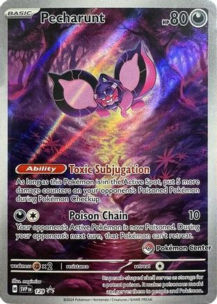 Pecharunt - 129 (Pokemon Center Exclusive) 129 - SV Scarlet & Violet Promo Cards Holofoil - Poke-Collect