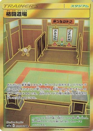 Martial Arts Dojo - SM11a Remix Bout Holofoil - Poke-Collect