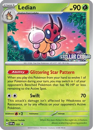 Ledian - 133 133 - SV Scarlet & Violet Promo Cards Holofoil - Poke-Collect