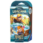 Disney Lorcana: Azurite Sea Starter Deck (Emerald & Sapphire) - STOREFRONT ONLY - Poke-Collect