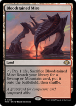 Bloodstained Mire (MH3-216) - Modern Horizons 3 Foil - Poke-Collect