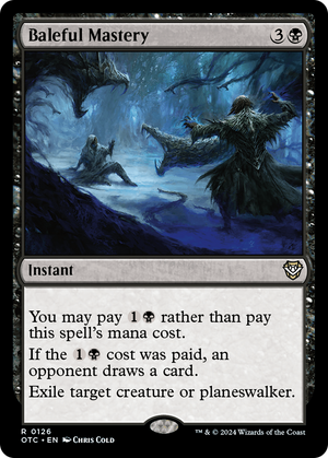 Baleful Mastery (OTC-126) - Outlaws of Thunder Junction Commander - Poke-Collect