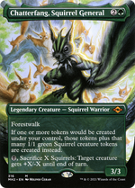 Chatterfang, Squirrel General (MH2-316) - Modern Horizons 2 (Borderless) Foil - Poke-Collect