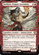 Sarkhan, Dragon Ascendant (TDM-302) - Tarkir: Dragonstorm: (Showcase) - Poke-Collect