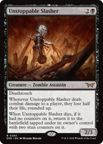 Unstoppable Slasher (DSK-294) - Duskmourn: House of Horror Foil - Poke-Collect