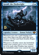 Geralf, the Fleshwright (PRE-050) - Outlaws of Thunder Junction Promos Foil - Poke-Collect