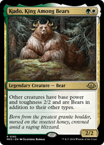 Kudo, King Among Bears (MH3-192) - Modern Horizons 3 - Poke-Collect
