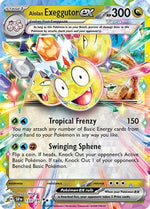 Alolan Exeggutor ex - 133/191 133 - SV08 Surging Sparks Holofoil - Poke-Collect