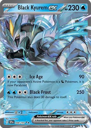 Black Kyurem ex - 048/191 48 - SV08 Surging Sparks Holofoil - Poke-Collect