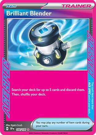 Brilliant Blender 164 - SV08 Surging Sparks Holofoil - Poke-Collect
