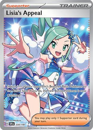 Lisia's Appeal - 234/191 234 - SV08 Surging Sparks Holofoil - Poke-Collect