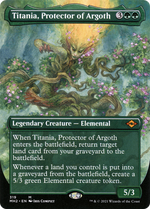 Titania, Protector of Argoth (MH2-319) - Modern Horizons 2 (Borderless) - Poke-Collect