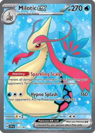 Milotic ex - 217/191 217 - SV08 Surging Sparks Holofoil - Poke-Collect