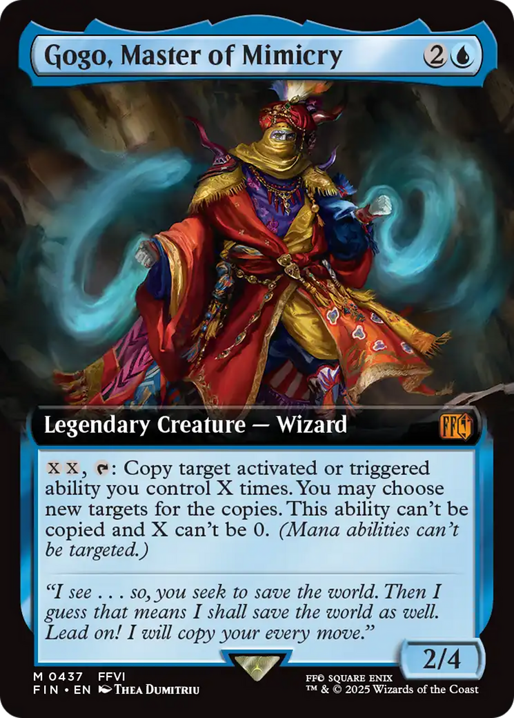Gogo, Master of Mimicry (FIN-437) - FINAL FANTASY: (Extended Art) - Poke-Collect