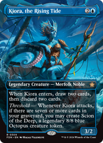 Kiora, the Rising Tide (FDN-309) - Foundations (Borderless) - Poke-Collect