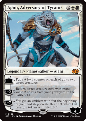 Ajani, Adversary of Tyrants (J25-157) - Foundations Jumpstart - Poke-Collect