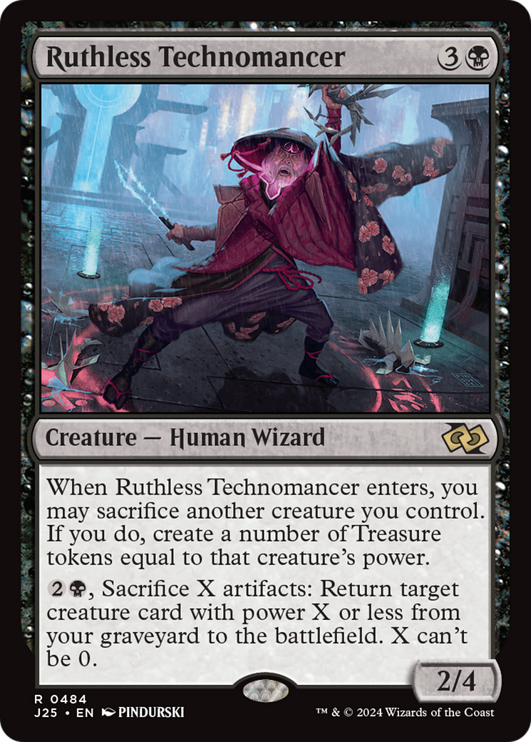 Ruthless Technomancer (J25-484) - Foundations Jumpstart - Poke-Collect