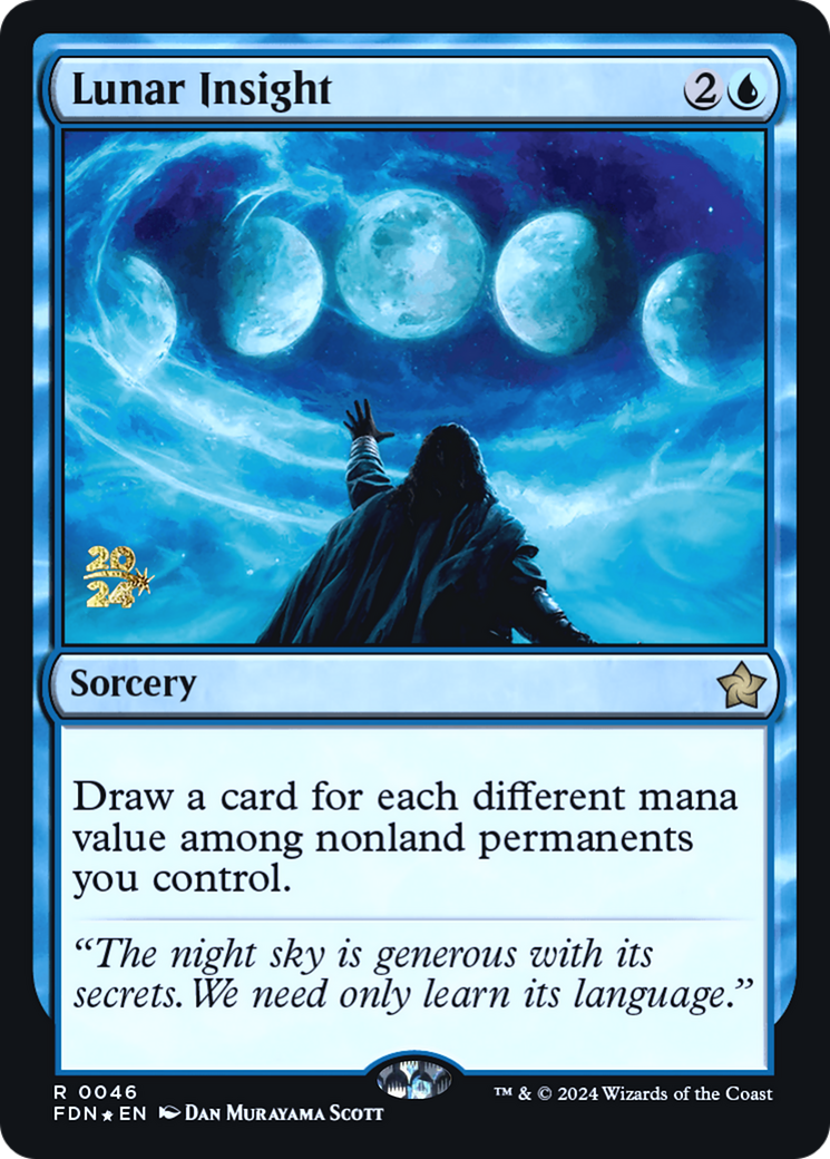 Lunar Insight (PRE-046) - Foundations Promos Foil - Poke-Collect