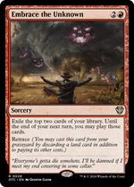 Embrace the Unknown (OTC-028) - Outlaws of Thunder Junction Commander - Poke-Collect