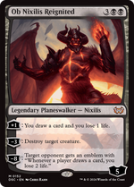 Ob Nixilis Reignited (DSC-152) - Duskmourn: House of Horror Commander - Poke-Collect