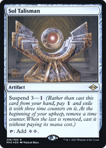 Sol Talisman (PRE-236S) - Modern Horizons 2 Promos Foil - Poke-Collect