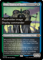 Omo, Queen of Vesuva (M3C-149) - Modern Horizons 3 Commander Foil - Poke-Collect