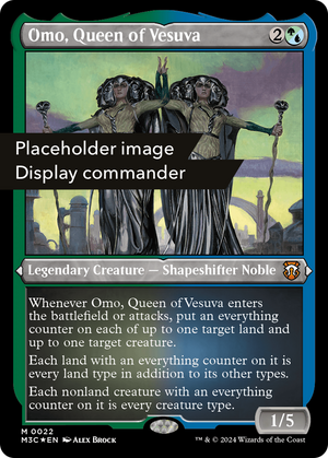 Omo, Queen of Vesuva (M3C-149) - Modern Horizons 3 Commander - Poke-Collect