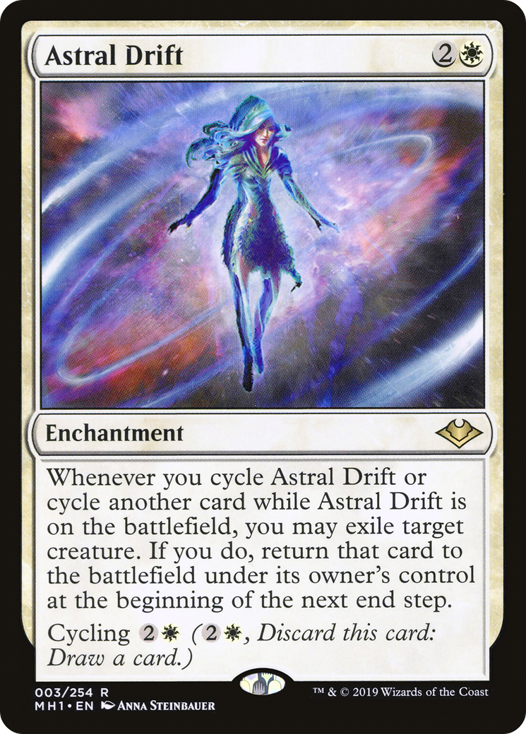 Astral Drift (MH1-003) - Modern Horizons Foil - Poke-Collect