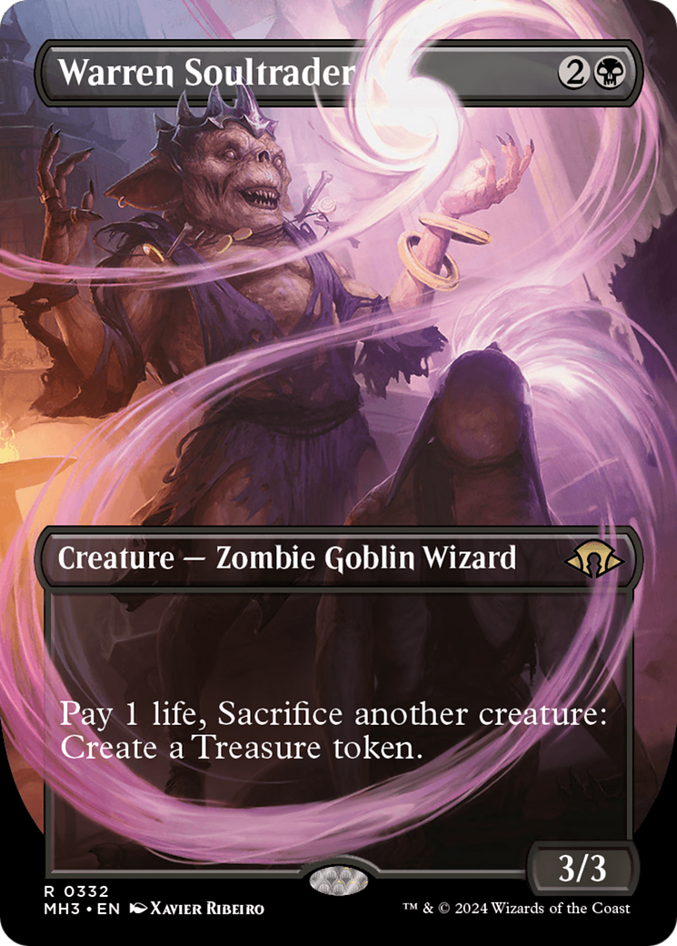 Warren Soultrader (Borderless) (MH3-332) - Modern Horizons 3 (Borderless) - Poke-Collect
