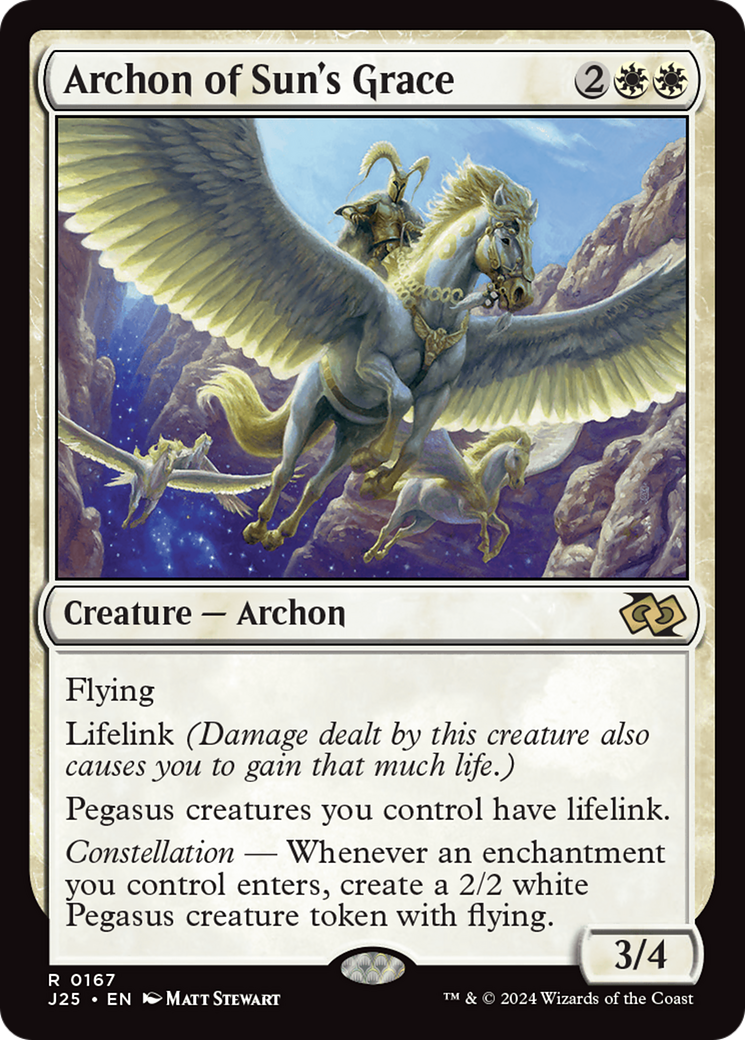 Archon of Sun's Grace (J25-167) - Foundations Jumpstart - Poke-Collect