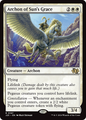 Archon of Sun's Grace (J25-167) - Foundations Jumpstart - Poke-Collect