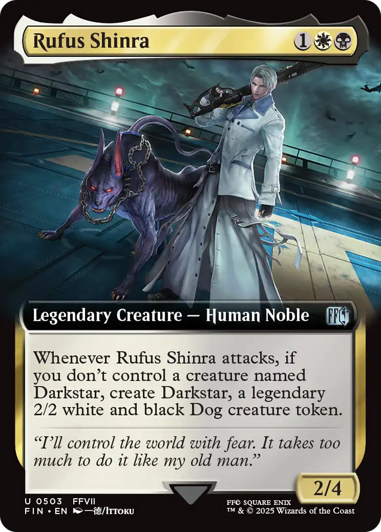 Rufus Shinra (FIN-503) - FINAL FANTASY: (Extended Art) Foil - Poke-Collect