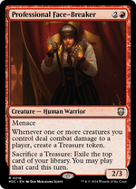 Professional Face-Breaker (M3C-216) - Modern Horizons 3 Commander - Poke-Collect