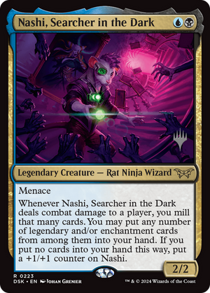 Nashi, Searcher in the Dark (PPDSK-223) - Duskmourn: House of Horror Promos - Poke-Collect