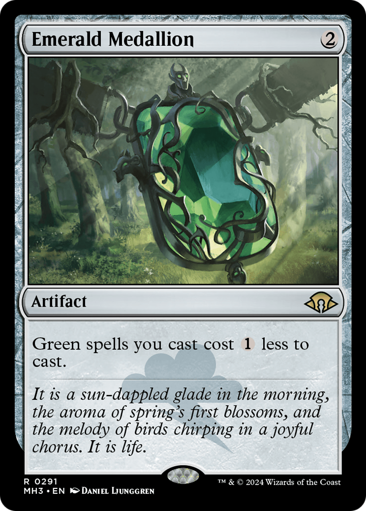 Emerald Medallion (MH3-291) - Modern Horizons 3 Foil - Poke-Collect