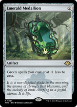 Emerald Medallion (MH3-291) - Modern Horizons 3 - Poke-Collect