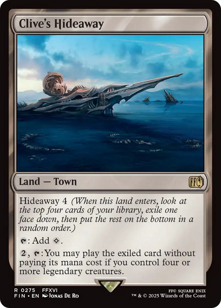 Clive's Hideaway (FIN-275) - FINAL FANTASY Foil - Poke-Collect