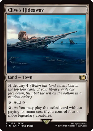 Clive's Hideaway (FIN-275) - FINAL FANTASY Foil - Poke-Collect
