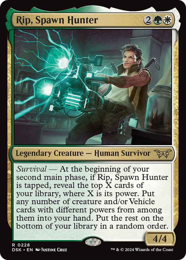 Rip, Spawn Hunter (DSK-228) - Duskmourn: House of Horror - Poke-Collect
