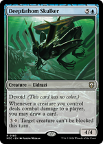 Deepfathom Skulker (M3C-180) - Modern Horizons 3 Commander: (devoid) - Poke-Collect